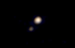 Pluto in color by New Horizons.