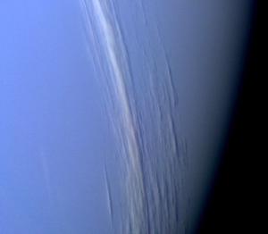 High altitude clouds on Neptune.