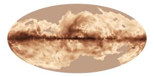 Magnetic Map of Milky Way.