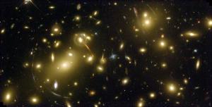 Abell 2218: A Galaxy Cluster Lens.