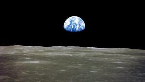 Photograph of Earth taken from Apollo 11.