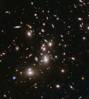 Hubble view of a deep sky region known as Frontier Fields.