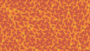 A Penrose tiling pattern known as the Goodman-Strauss 7-Fold Rhomb.