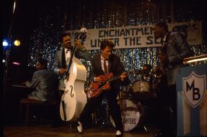 Marty introduces Rock and Roll to Chuck Berry, but Marty first heard it from Berry.