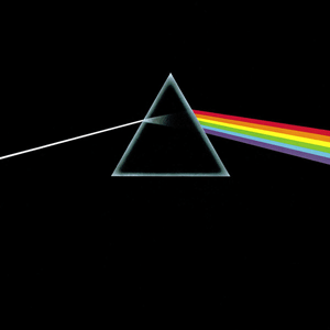 Pink Floyd's famous album cover shows a prism.