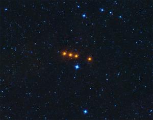Multiple images of Euphrosyne taken by NEOWISE.