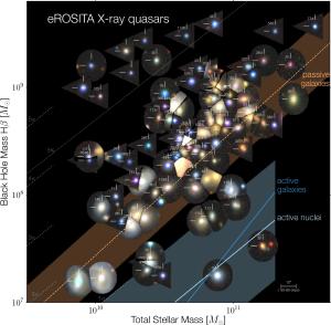 Some eROSITA quasars in this study. The eight exceptional black hole are at the upper left of the figure.