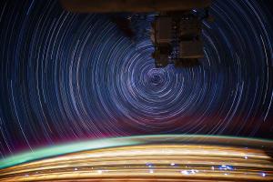 The stars as seen from the International Space Station.