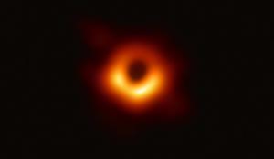 A direct image of the supermassive black hole in M87.