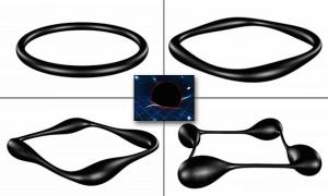 Hypothetical black holes in a hypothetical universe might be unstable...