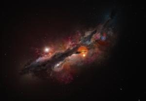 Artist’s impression of JADES-GS-z14-0.