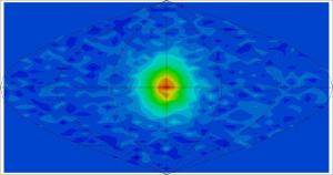 The Sun as observed by the<br>Super-Kamiokande neutrino observatory.