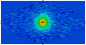 The Sun as observed by the<br>Super-Kamiokande neutrino observatory.