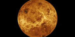 A composite image of Venus combines data from NASA’s Magellan spacecraft and Pioneer Venus Orbiter.