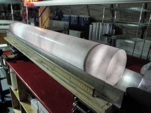 An ice core from the West Antarctic Ice Sheet.