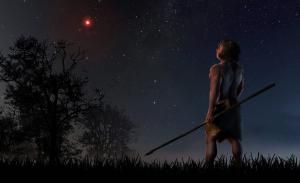 Scholz’s Star seen from Earth 70,000 years ago.
