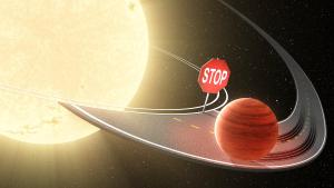 Hot Jupiters may not last long near Sun-like stars.