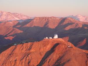 View of the Gabriela Mistral Dark Sky Sanctuary by day.