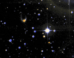 The object as seen in Google Sky.