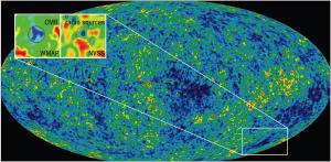 The CMB cold spot.