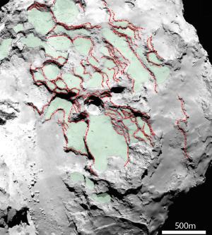 Surface structures point to a two-comet origin.