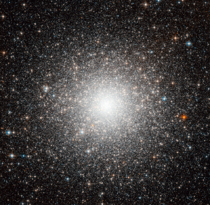 M45 is a globular cluster that could harbor a black hole.
