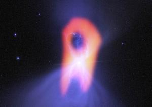 A view of the Boomerang Nebula.