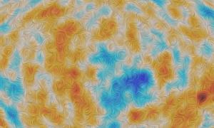 Visualizing the polarization of the cosmic microwave background.