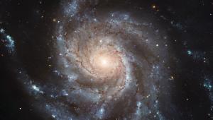 The Pinwheel galaxy is a fine example of a spiral galaxy.