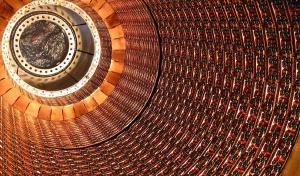 Interior of the Large Hadron Collider.