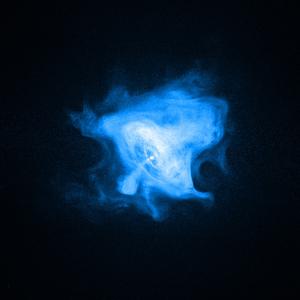 The Crab Nebula as seen in X-rays.