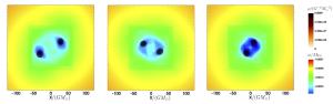A scalar field enhances some gravitational wave modes for merging neutron stars.
