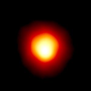 Limb darkening seen on Betelgeuse.