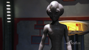 In *Stargate*, an advanced race of aliens becomes extinct.
