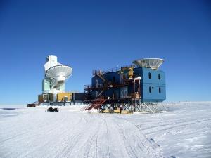 The Dark Sector Laboratory at Amundsen-Scott South Pole Station.