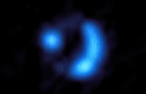 Mapping of the magnetic field in the distant 9io9 galaxy.
