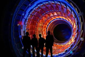 LHC's Compact Muon Solenoid detector.
