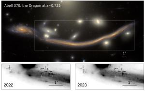 Individual stars identified in the Dragon arc in 2022 and 2023.