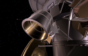 Rendering of Cassini's Cosmic Dust Analyzer.