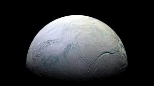 Saturn's moon Enceladus is under hydrostatic equilibrium.