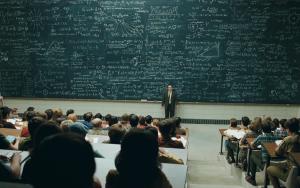 That dream where you're teaching physics to bored students.