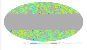 Fluctuations in the isotropic gamma-ray background, based on 81 months of data.
