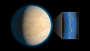 Hot Jupiters, exoplanets around the same size as Jupiter that orbit very closely to their stars, often have cloud or haze layers in their atmospheres.