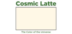 Cosmic Latte