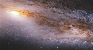 The spiral galaxy M98.