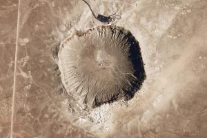 Only rarely is a meteorite large enough to create a crater.