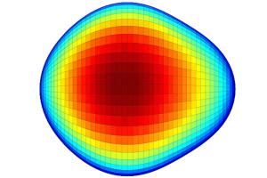 The pear shape of the radium-224 nucleus.