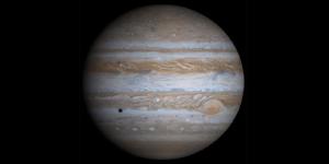 Visible light image of Jupiter, taken by NASA's Hubble Space Telescope.