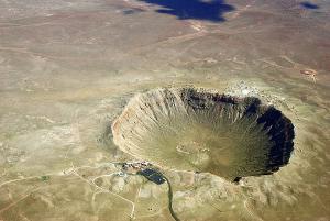 Barringer Crater in Arizona is clear evidence of the meteor impact threat.