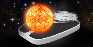 We can't place a star on a scale, so how do we weigh one?